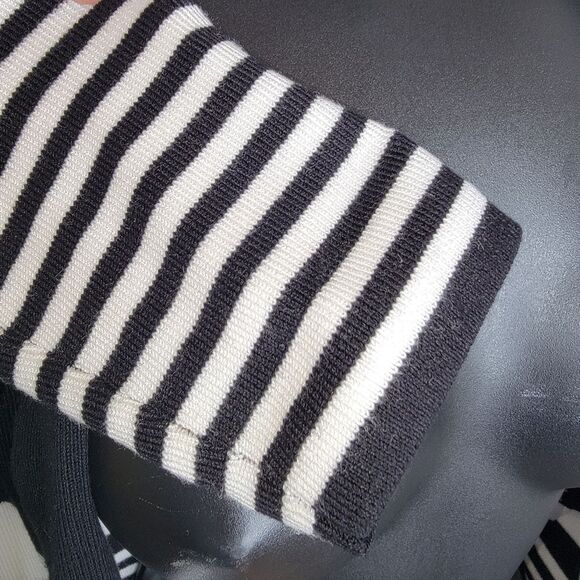 Cyrus Nwt Striped Open Front Cardigan Size XL - Picture 3 of 6